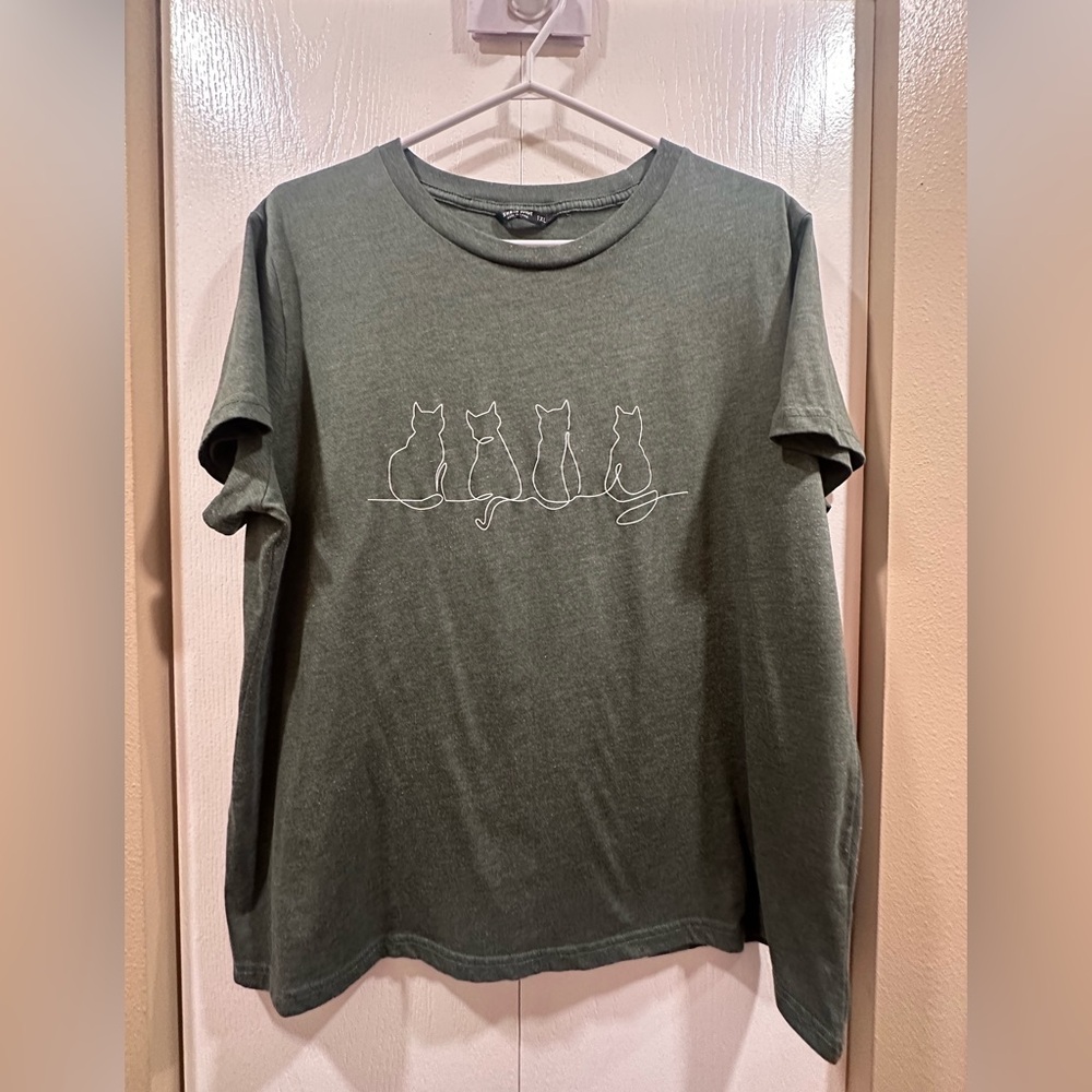 Shein curve tshirt